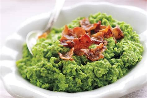 smashed-peas-with-bacon-and-basil-canadian-living image