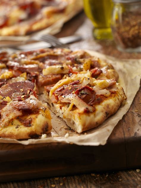spanish-chorizo-and-serrano-ham-pizza image