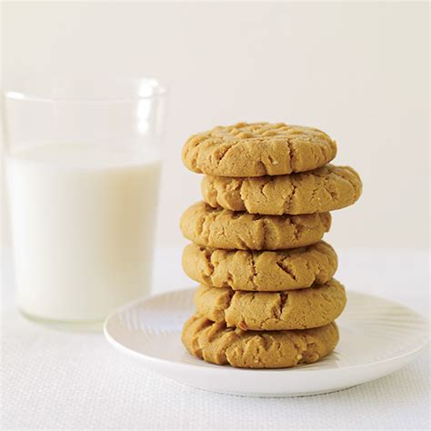 crunchy-peanut-butter-cookies-recipe-food-wine image