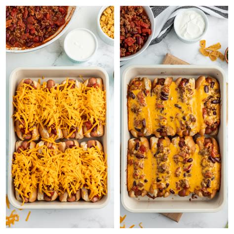 baked-chili-dogs-recipes-for-holidays image