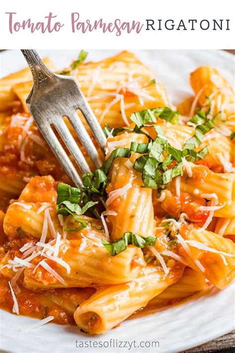rigatoni-with-tomato-parmesan-sauce-tastes-of-lizzy-t image