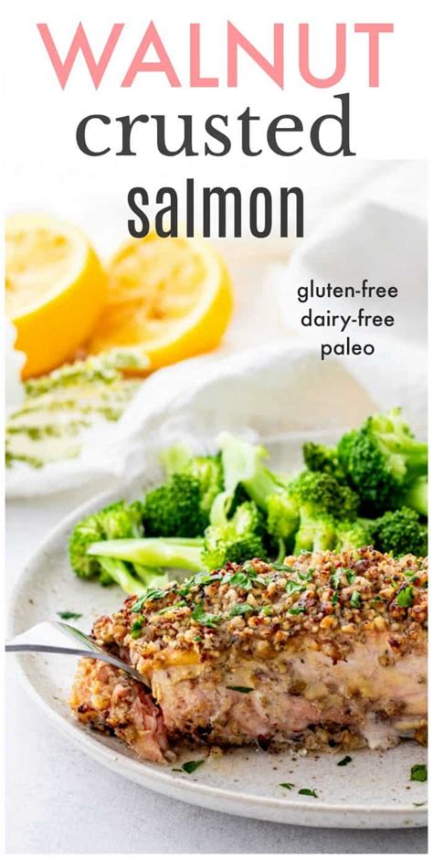 dijon-mustard-salmon-with-walnuts-haute-healthy image