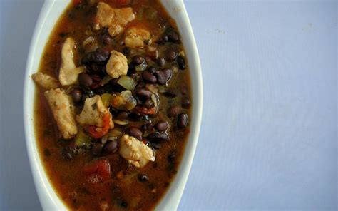 chicken-and-black-bean-soup-nourished-kitchen image