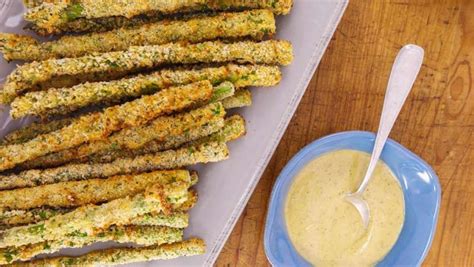 oven-fried-asparagus-with-caesar-dressing image