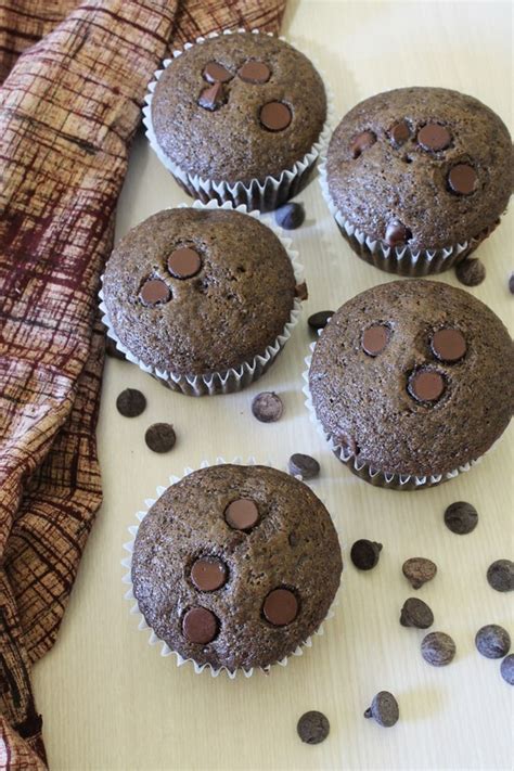 eggless-double-chocolate-muffins-spice-up-the-curry image