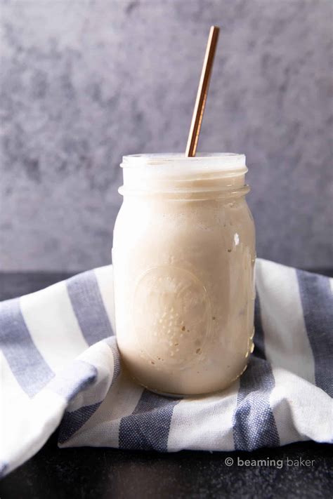 vegan-protein-shake-recipe-dairy-free-beaming-baker image
