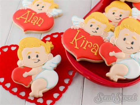 how-to-make-cupid-cookies-semi-sweet-designs image