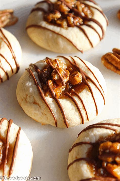 pecan-pie-cookies-recipe-with-cream-cheese-cookie image