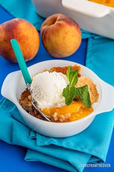 peach-cobbler-with-canned-peaches-love-from-the-oven image
