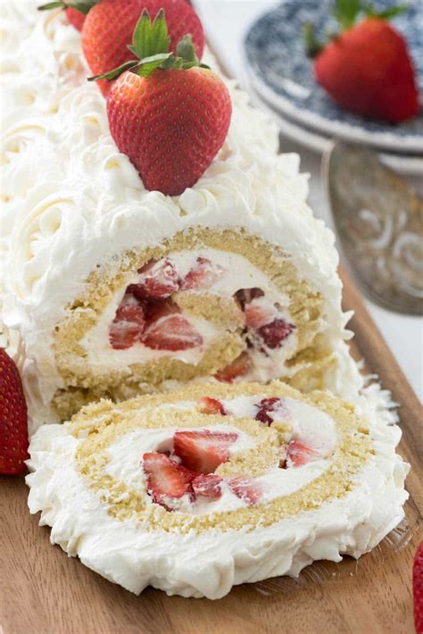 strawberry-shortcake-cake-roll-crazy-for-crust image