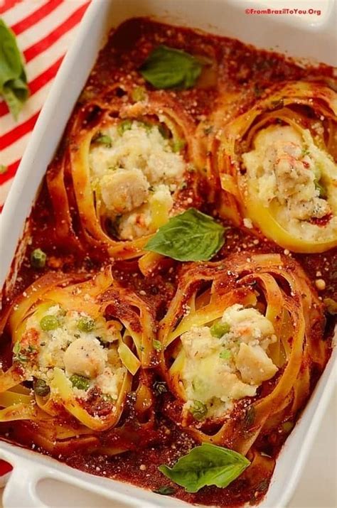 chicken-casserole-nests-easy-and-delish image