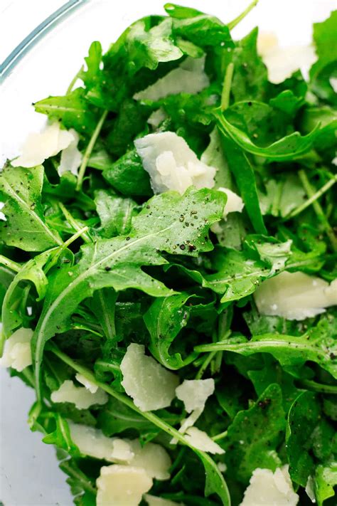 arugula-spinach-salad-with-lemon-olive-oil-and image