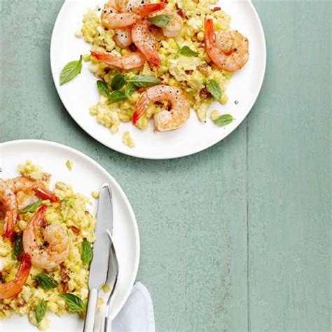 shrimp-and-sweet-corn-grits-recipe-womans-day image