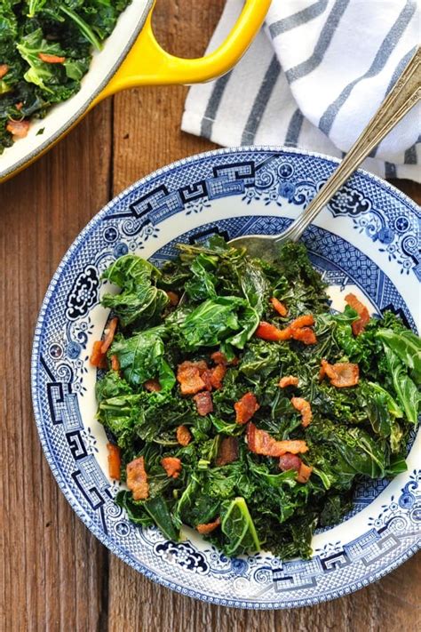 sauteed-kale-with-bacon image