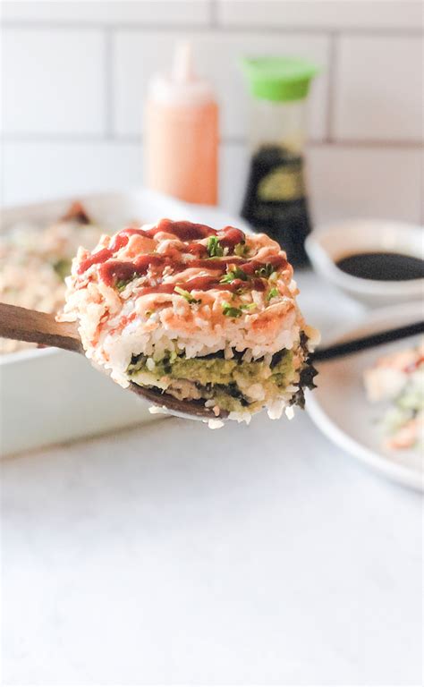 the-best-crab-sushi-bake-seasoned-to-taste image