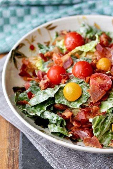 bacon-lettuce-and-tomato-salad-blt-style-salad image