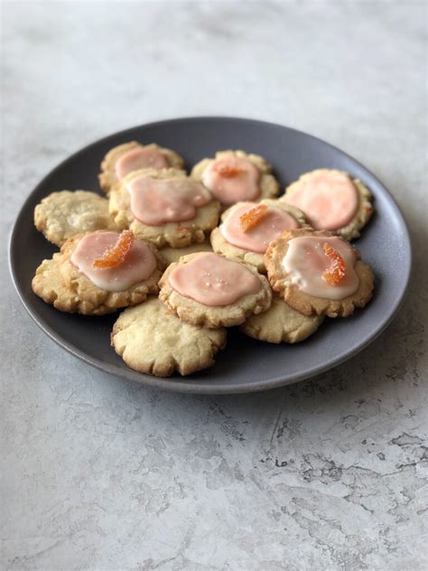 pink-grapefruit-shortbread-cookies-lakewinds-food image