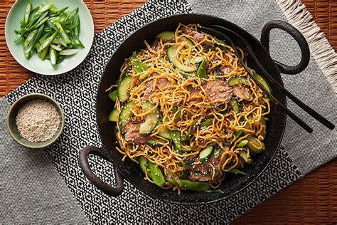 warm-chinese-duck-and-noodle-salad-fantastic-snacks image