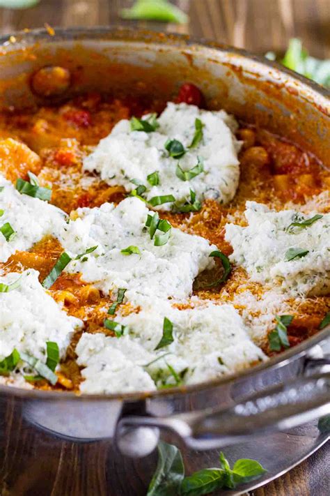skillet-lasagna-recipe-one-pan-less-cleanup-taste image