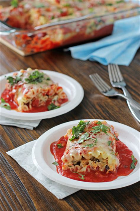 mexican-lasagna-roll-ups-cook-nourish-bliss image
