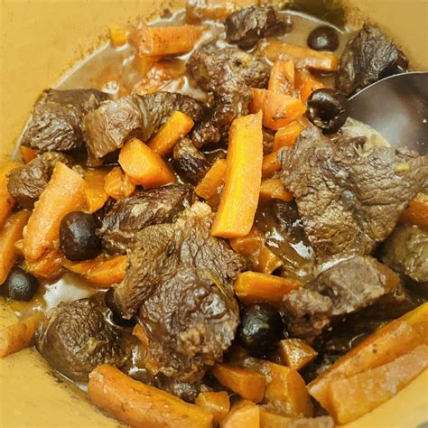 beef-daube-stew-with-black-olives-and-carrots image
