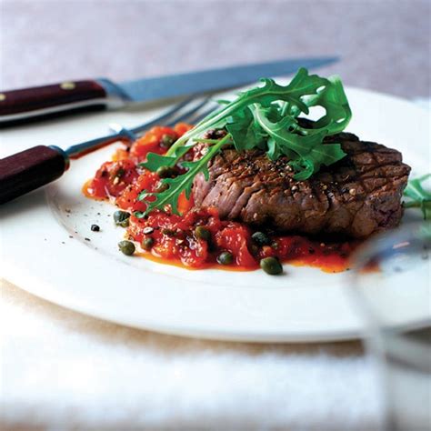 seared-fillet-steak-with-pizzaiola-sauce image