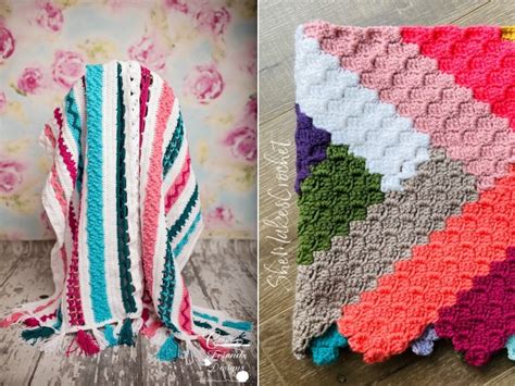 awesome-zig-zag-stitch-crochet-blankets-free-patterns image