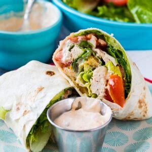 spicy-chicken-caesar-salad-wrap-spicy-southern-kitchen image