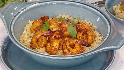 spicy-shrimp-with-quinoa-recipe-today image