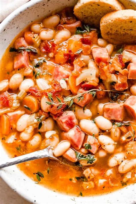 the-best-ham-and-bean-soup-recipe-cozy-comfort image