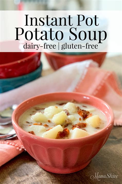 easy-instant-pot-potato-soup-dairy-free-gluten-free image