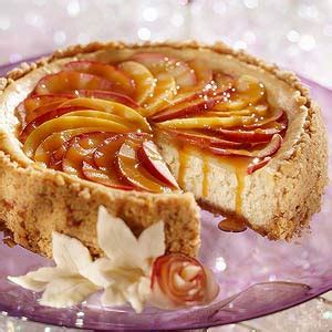 toffee-apple-cheesecake-better-homes-gardens image