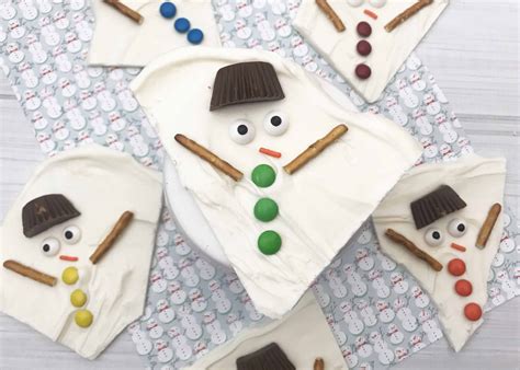 melted-snowman-bark-stylish-cravings-easy-holiday image