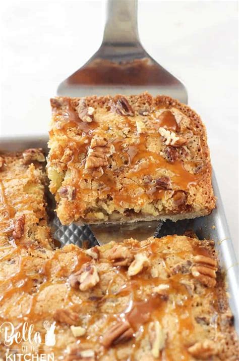caramel-pecan-slab-pie-recipe-belle-of-the-kitchen image