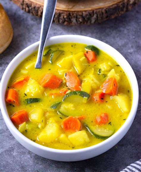 vegan-potato-leek-carrot-soup-healthier-steps image