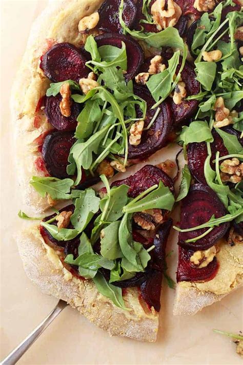 roasted-beet-pizza-w-cashew-cheese-my-darling-vegan image