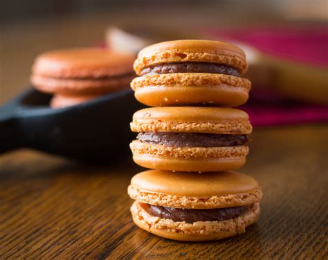 french-macarons-with-chocolate-buttercream-filling image