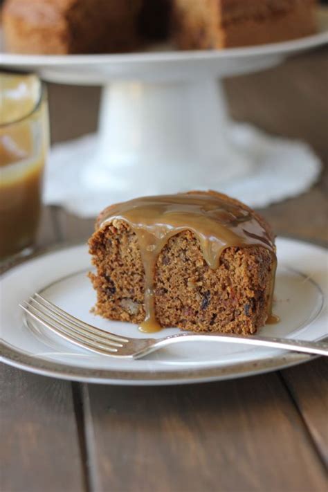 applesauce-cake-with-butterscotch-sauce-lovely image