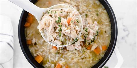 easy-old-fashioned-chicken-rice-soup-laura-fuentes image