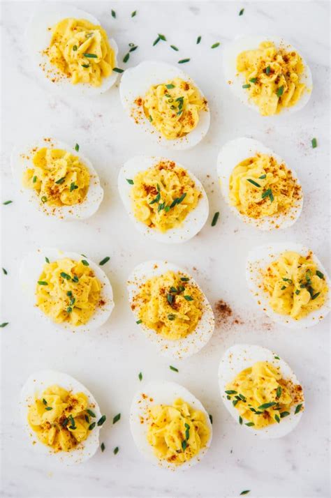 the-best-deviled-eggs-recipe-with-pickles-cooking-lsl image