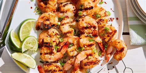 hot-honey-grilled-shrimp-recipe-eatingwell image