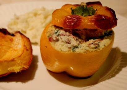 ricotta-sausage-stuffed-bell-peppers-tasty-kitchen image