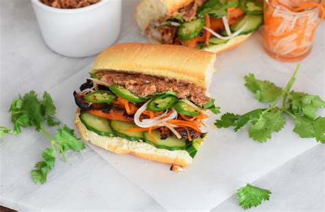 grilled-chicken-banh-mi-the-spruce-eats image