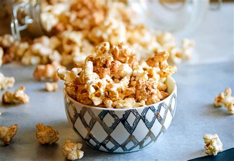 chocolate-popcorn-with-cocoa-powder-healthy image