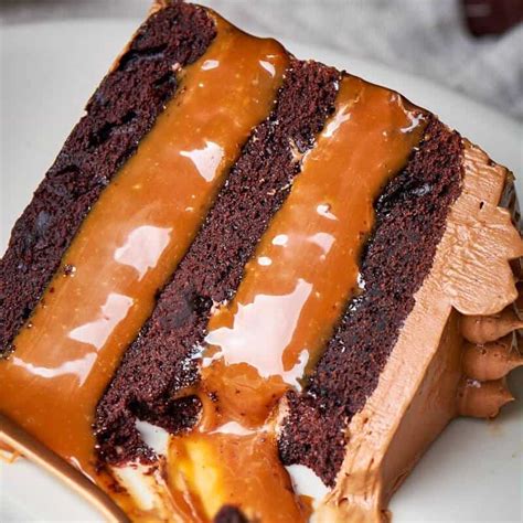 chocolate-caramel-cake-no-butter-or-eggs-the-big image