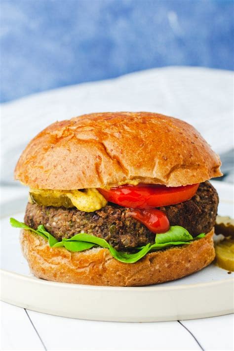vegan-black-bean-veggie-burgers-cozy-peach-kitchen image