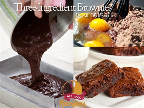 three-ingredient-brownies-allfoodrecipes image