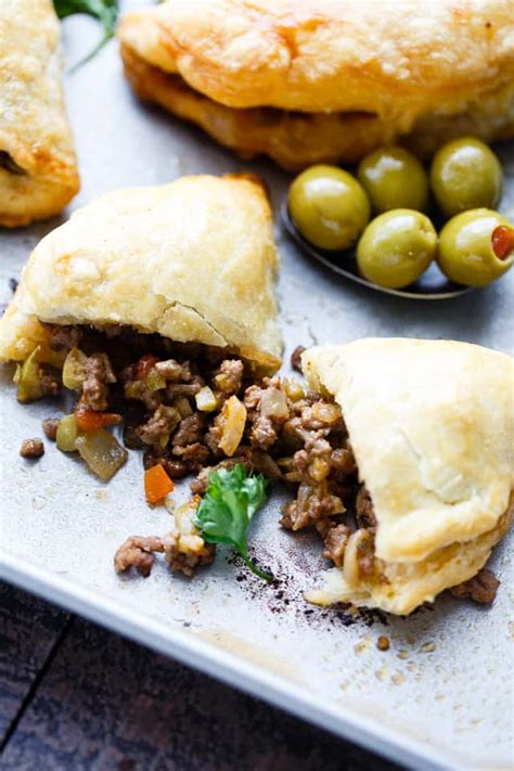 beef-empanadas-with-olives-easy-puff-pastry-ground image