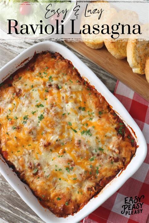 lazy-lasagna-ravioli-using-5-ingredients-easy-peasy image