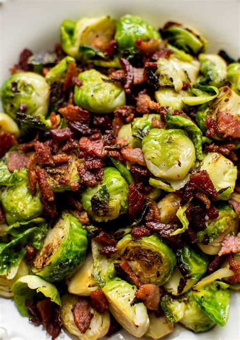 easy-brussels-sprouts-and-bacon-recipe-salt-lavender image